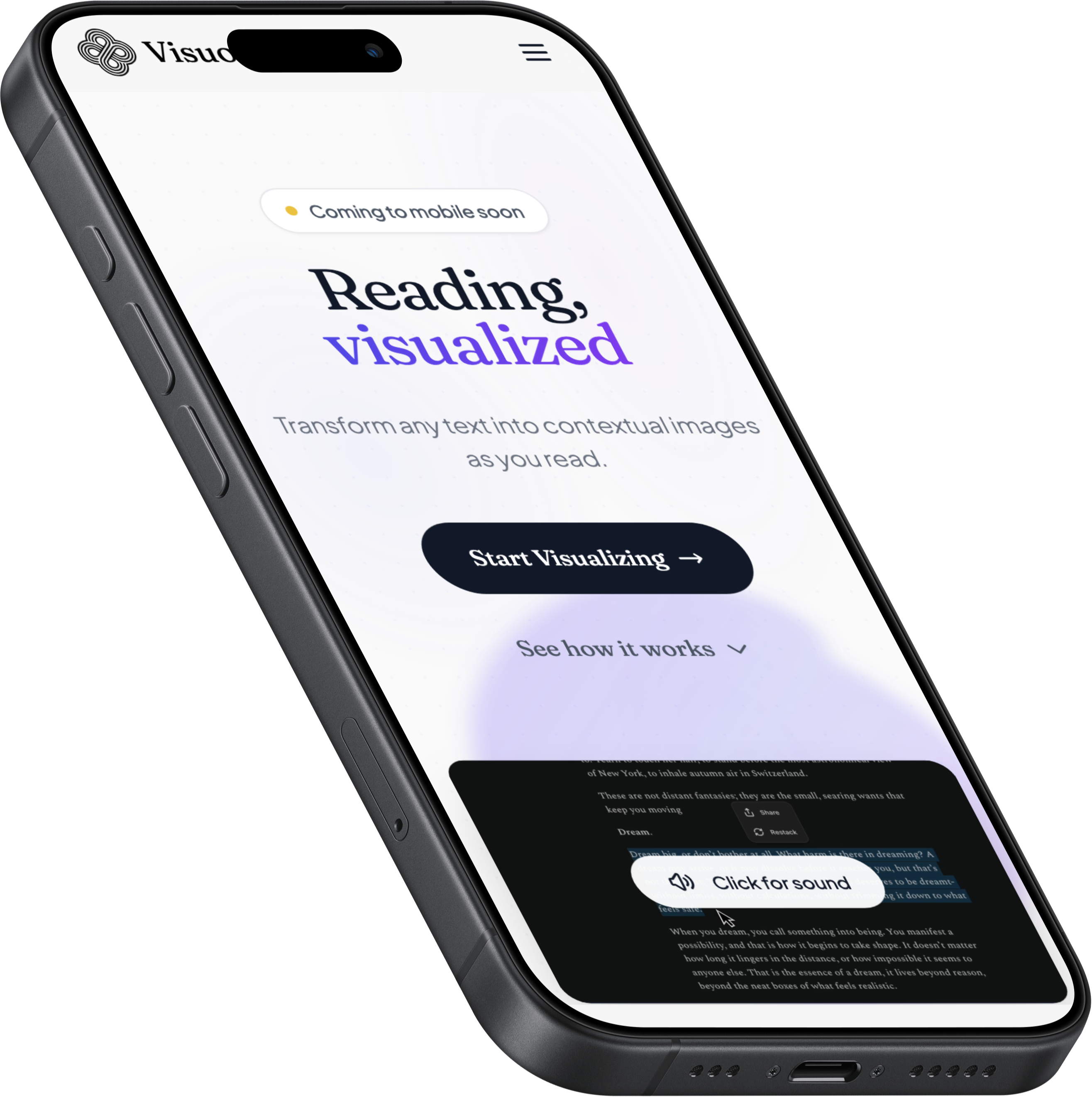 Visuo - Reading Visualized